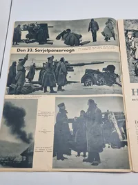 Originalt Dansk WW2 signalblad