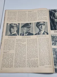 Originalt Dansk WW2 signalblad