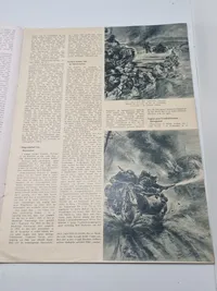 Originalt Dansk WW2 signalblad