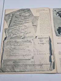 Originalt Dansk WW2 signalblad