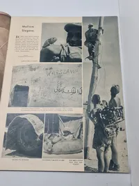Originalt Dansk WW2 signalblad