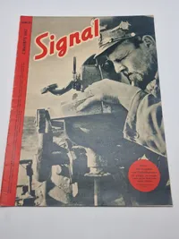 Originalt Dansk WW2 signalblad