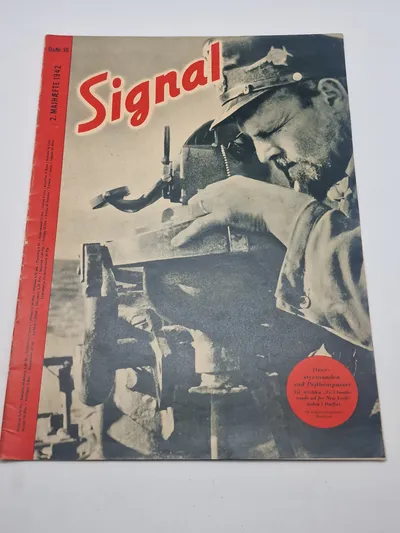 Originalt Dansk WW2 signalblad