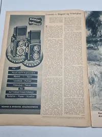 Originalt Dansk WW2 signalblad