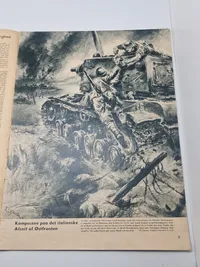 Originalt Dansk WW2 signalblad