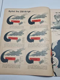 Originalt Dansk WW2 signalblad