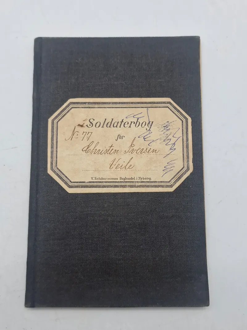 Original Dansk soldaterbog
