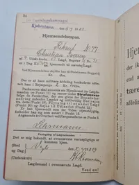 Original Dansk soldaterbog