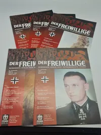 Samling originale blade fra SS veteran forening