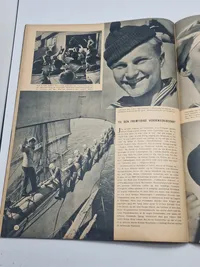 Originalt Dansk WW2 signalblad