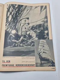 Originalt Dansk WW2 signalblad