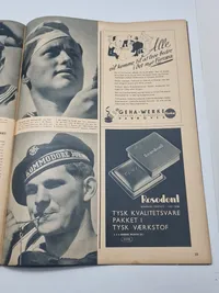 Originalt Dansk WW2 signalblad