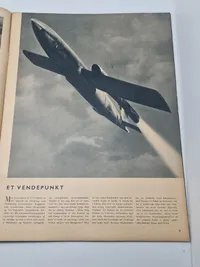 Originalt Dansk WW2 signalblad