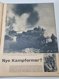 Originalt Dansk WW2 signalblad