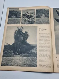 Originalt Dansk WW2 signalblad