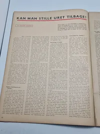 Originalt Dansk WW2 signalblad