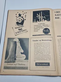 Originalt Dansk WW2 signalblad