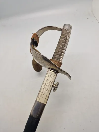 Sabel for officerer af livgarden model 1852/1911