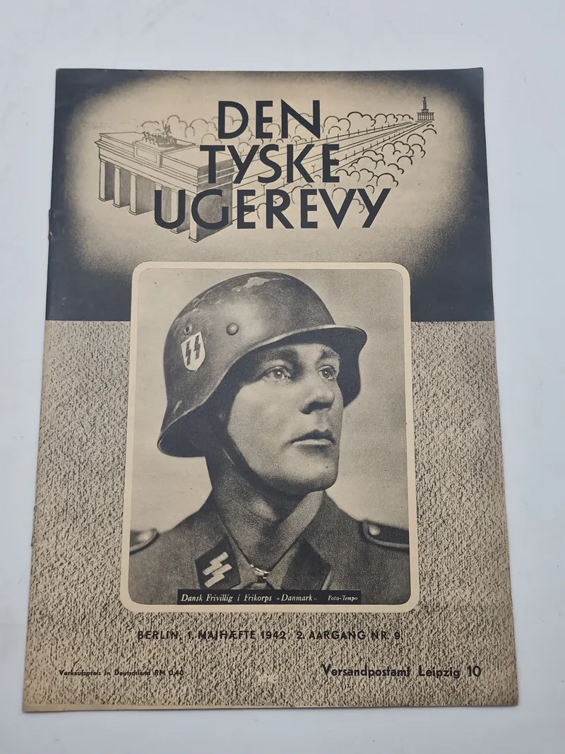 Original Den Tysk Ugerevy bla. med Frikorps Danmark