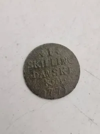 Samling originale danske skillingsmønter