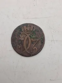 Samling originale danske skillingsmønter
