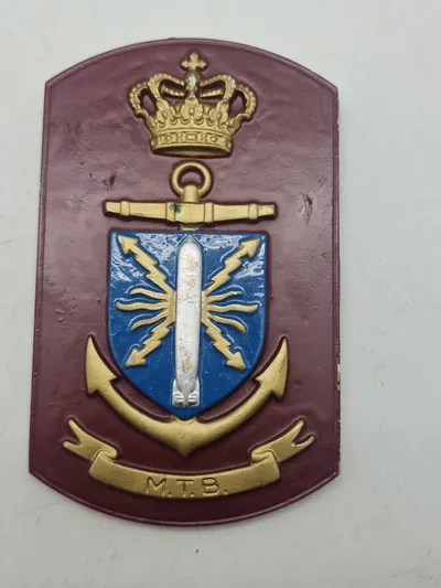 Originalt Dansk marine skjold
