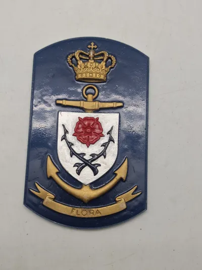 Originalt Dansk marine skjold