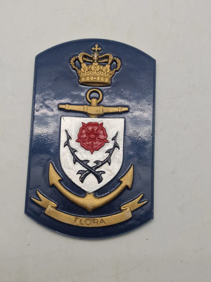 Originalt Dansk marine skjold