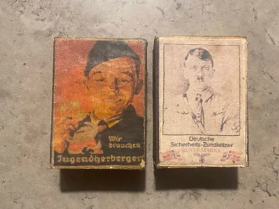 Tyske ww2 tændstiksæsker - Postwar