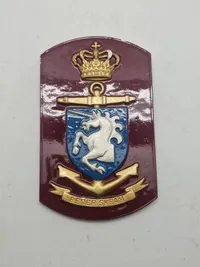 Originalt Dansk marine skjold