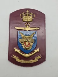 Originalt Dansk marine skjold