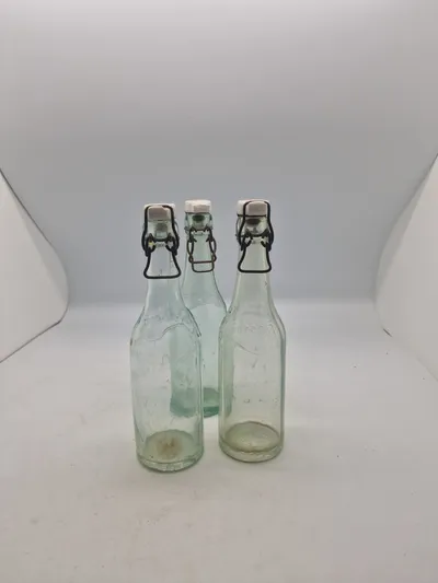 3 Carlsberg flasker med soltegn