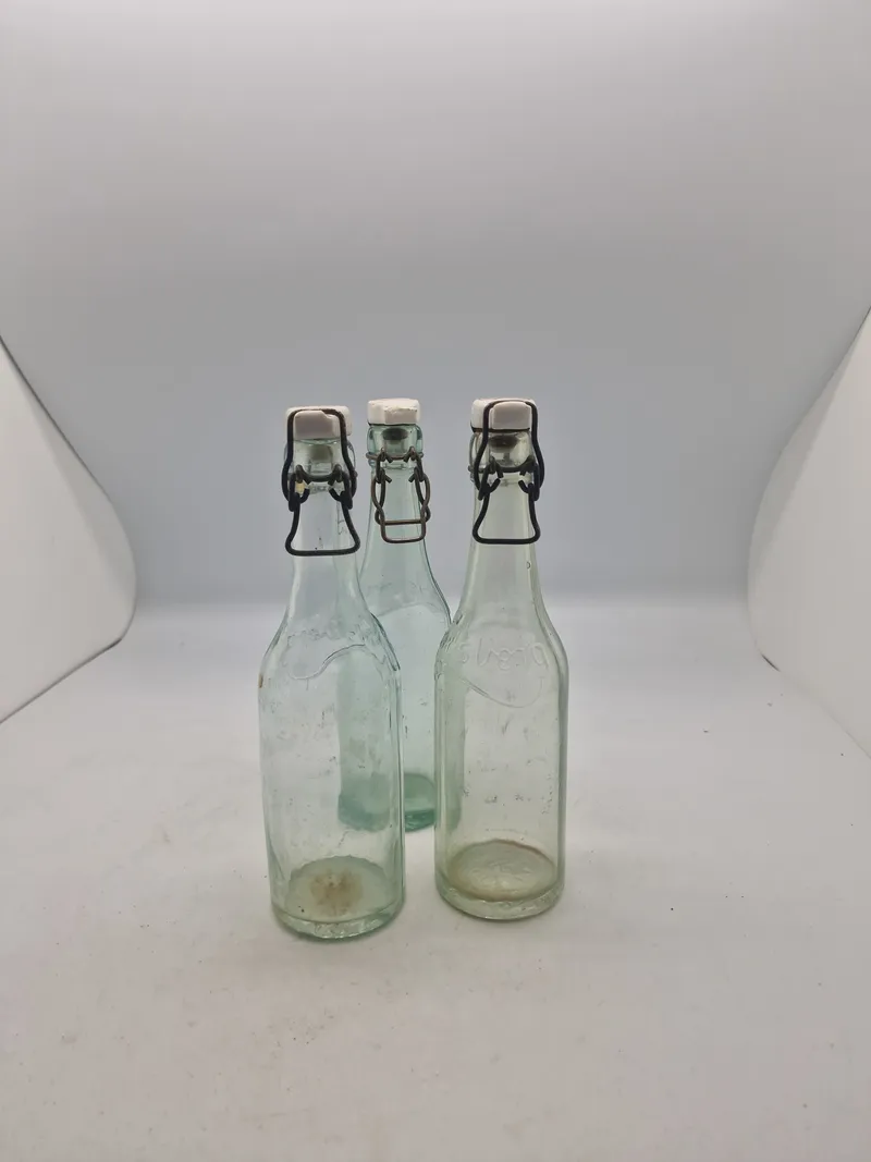 3 Carlsberg flasker med soltegn