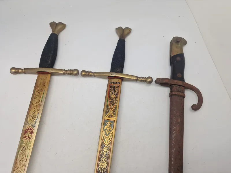 Samling blankvåben, Fransk 1874 mm.