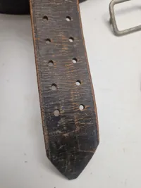 Original Tysk skrårem, med mangler