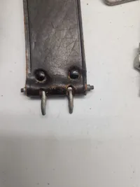 Original Tysk skrårem, med mangler