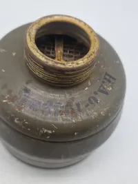 Original Tysk WW2 gasmaske filter WW2