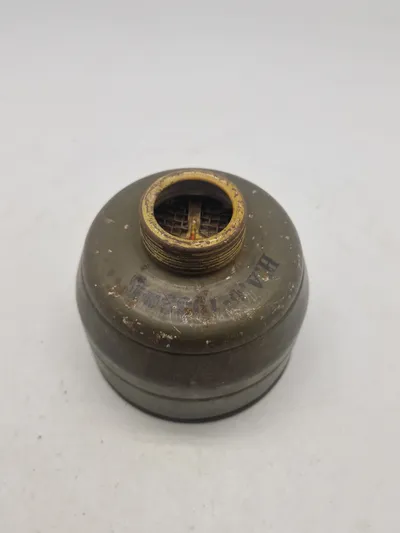 Original Tysk WW2 gasmaske filter WW2