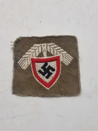 Originalt WW2 RAD Cap vowen patch