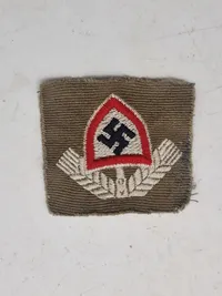 Originalt WW2 RAD Cap vowen patch
