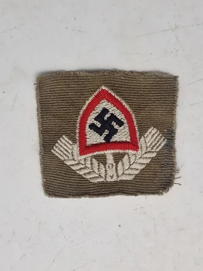 Originalt WW2 RAD Cap vowen patch