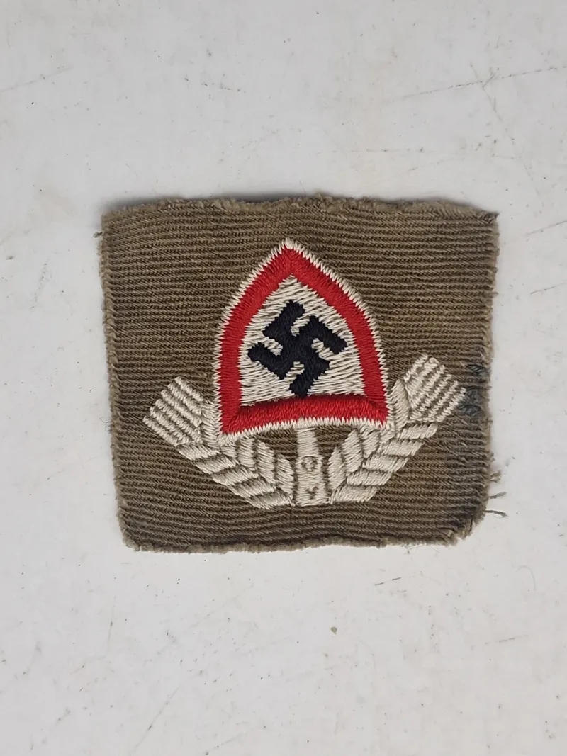 Originalt WW2 RAD Cap vowen patch
