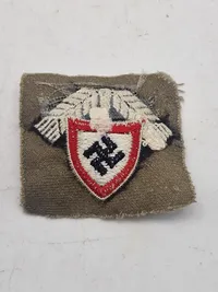 Originalt WW2 RAD Cap vowen patch