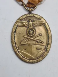 Original Tysk Westwall medal ww2