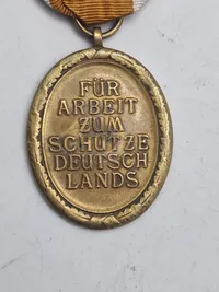 Original Tysk Westwall medal ww2