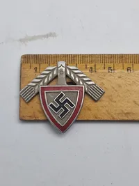 Originalt Tysk WW2 RAD cap badge
