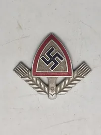 Originalt Tysk WW2 RAD cap badge