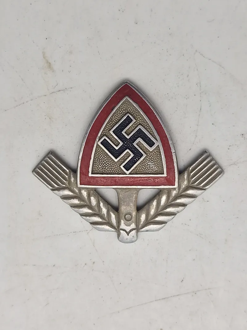 Originalt Tysk WW2 RAD cap badge