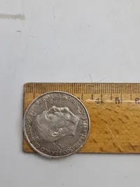 Original 100 Pesetas - Francisco Franco 1966 af sølv,  vægt 19 gram