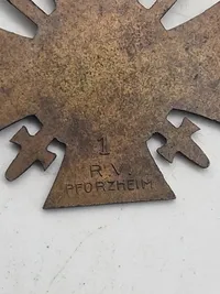 Originalt Tysk Hindenburg cross